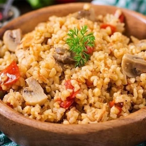 Mantarlı Bulgur Pilavı › Yerel Lezzetler | Merkez | Aksaray