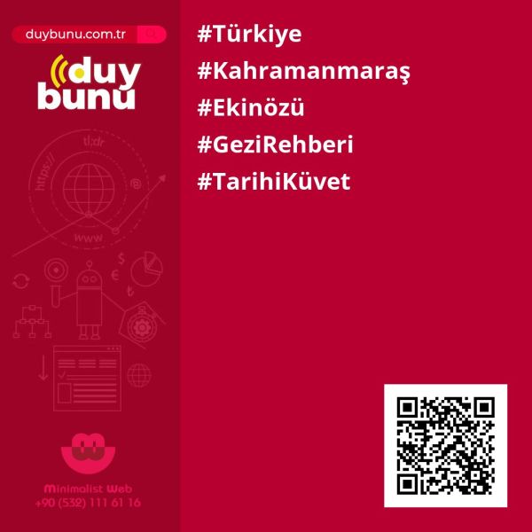 Tarihi Küvet › Gezi Rehberi | Ekinözü | Kahramanmaraş