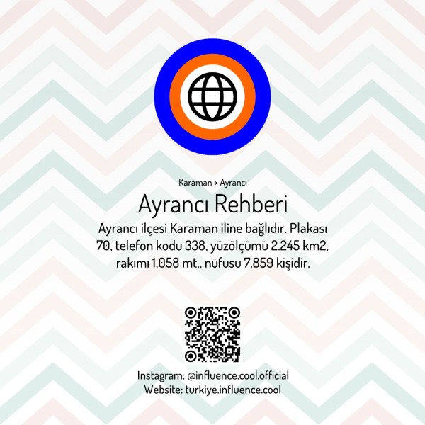 Ayrancı Rehberi › Karaman | Turizm Rehberi